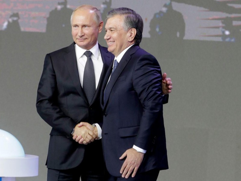 Mirziyoyev va Putin bir-birini tabrikladi 