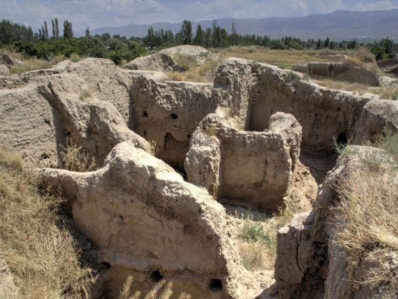 In Uzbekistan, a ten-century-old monument was demolished and a house was built in its place.