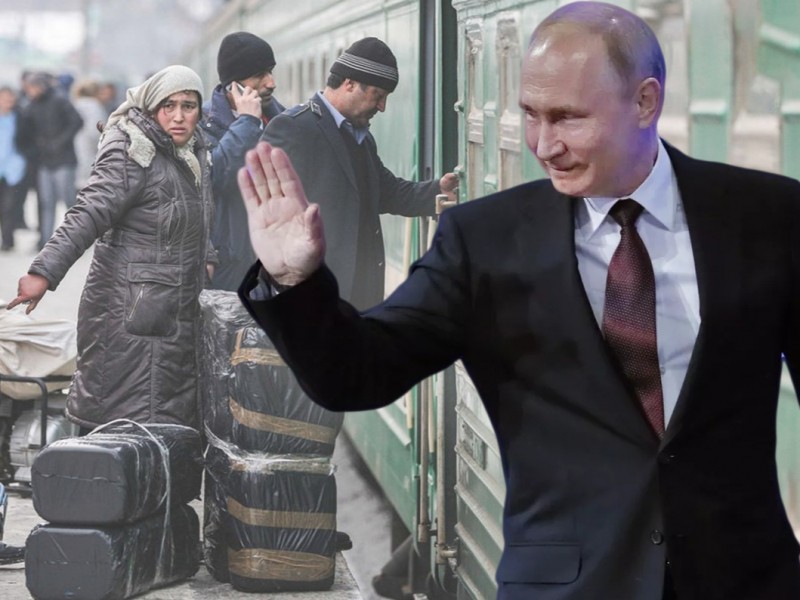 Putin noqonuniy migrantlarni mamlakatdan chiqarib yuborish kerakligini aytdi