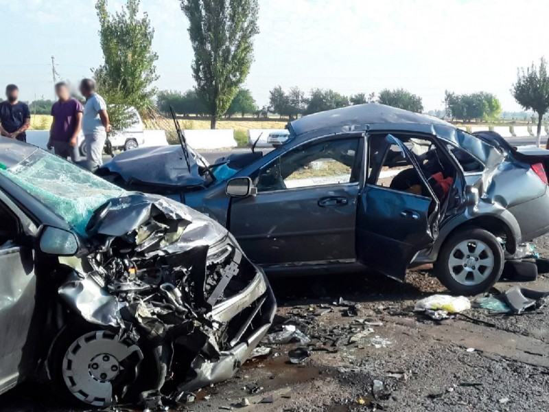 The number of people who died on the roads in a six-month period in Uzbekistan is reported