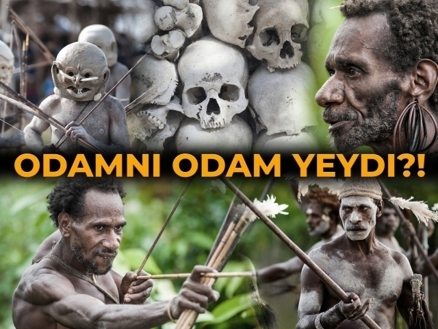 Papualar yalangoch yovvoyi qabilalar