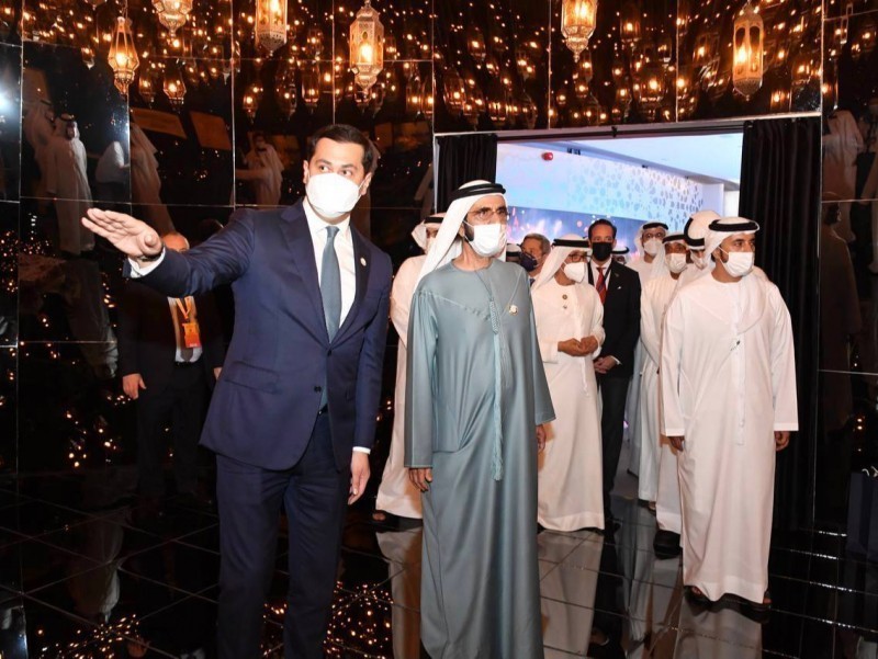 Umurzoqov BAA vitse-prezidenti bilan uchrashib, “EXPO 2020 DUBAI”ga bordi