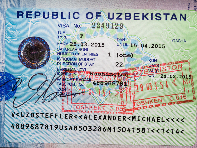 Ўзбекистонда янгича иммиграцион виза жорий қилинади