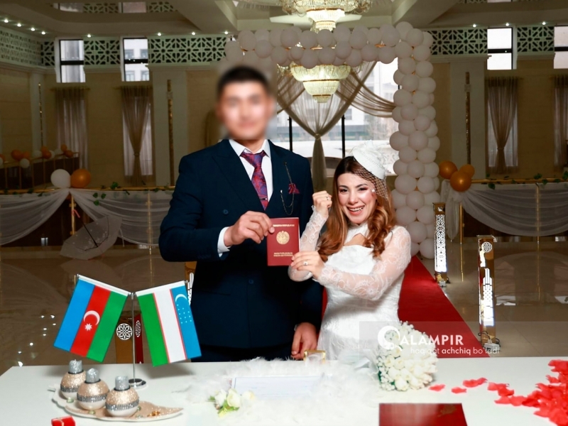 “Turmush o‘rtog‘imning иши bilan bog‘liq масала юзасиdaн юзини кўрсата олмайман”.