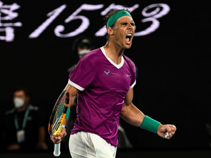 Nadal AO turnirida g‘alaba qozonib, tarixiy rekord qayd etdi