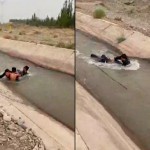 Rescuers who tried to save children drowned in the water (video)