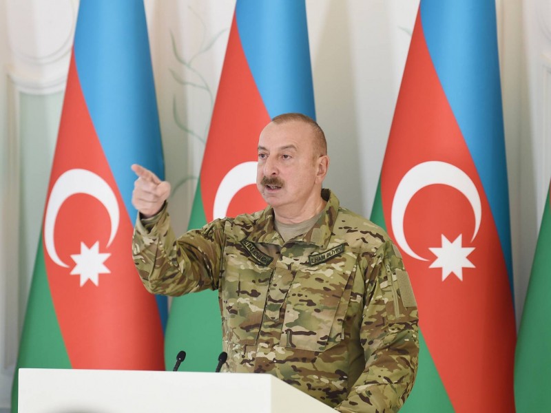 Armaniston Ikkinchi Qorabog‘ urushi saboqlarini yodda tutishi kerak – Aliyev