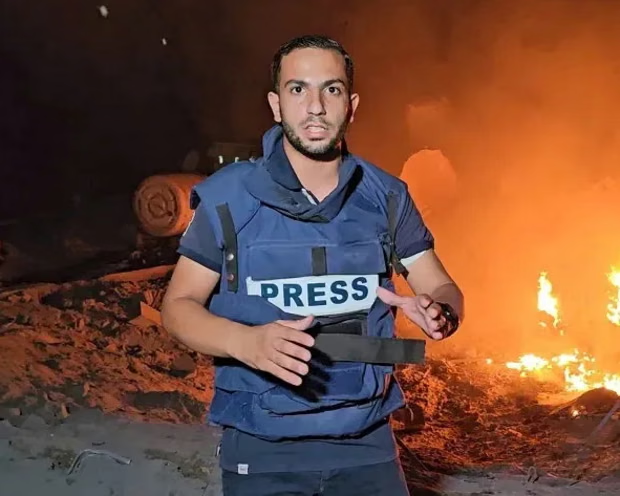 Журнalист Anas al-Sharif